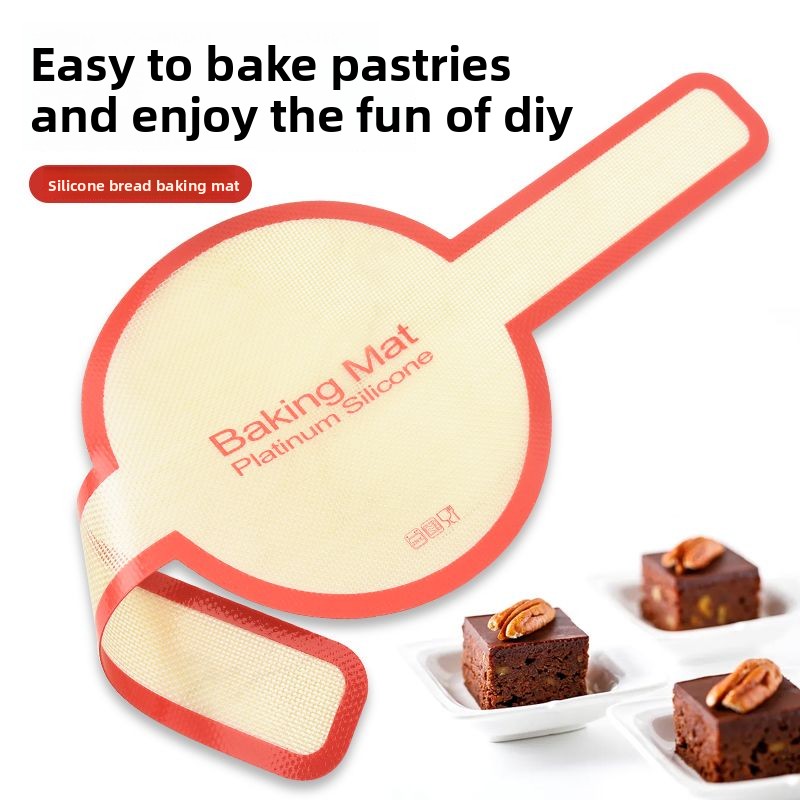 Kitchen Baking Mat - キッチン多機能パン焼きパッド シリコン製ベーキングツール 表面転写ベーキングパッド プラチナシリコン ファイバーグラスオーブンパッド