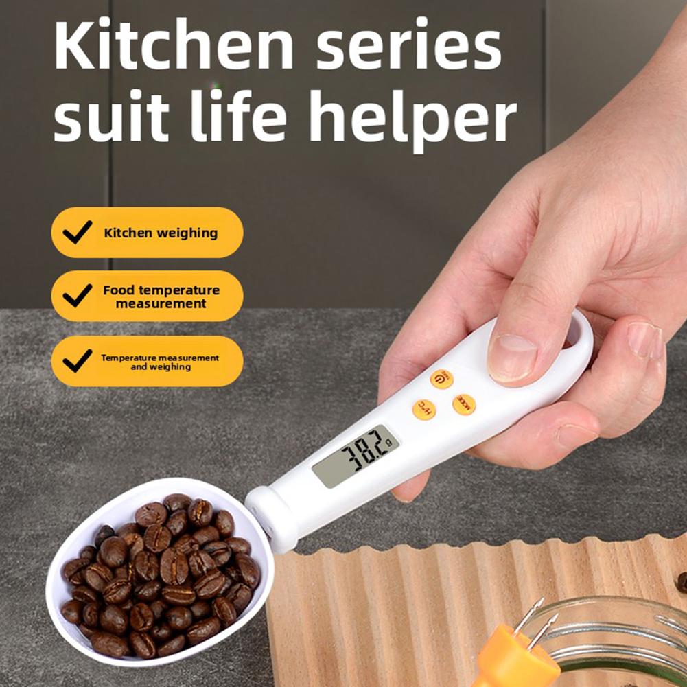 Kitchen Baking Scale - デジタルキッチンスケールスプーン高精度計量ツール、LCDディスプレイ付き、ベーキング、コーヒー、小麦粉、調味料、液体材料用
