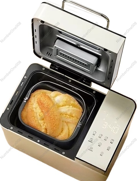 Kitchen And Baking - 自動多機能パン焼き器 家庭用生地ミキサー 2025年新型 キッチンベーキングギフト ワンタッチ調理