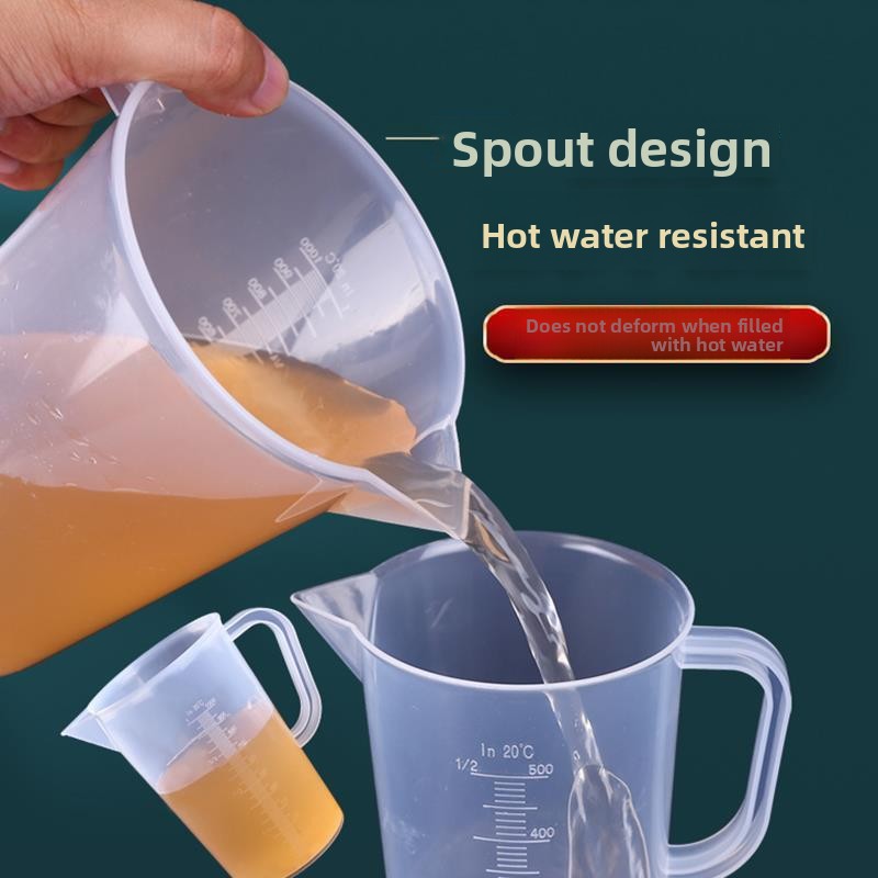 6L プラスチック製オイル計量カップ 透明キッチンベーキング - Kitchen Baking Scale のレビューと価格