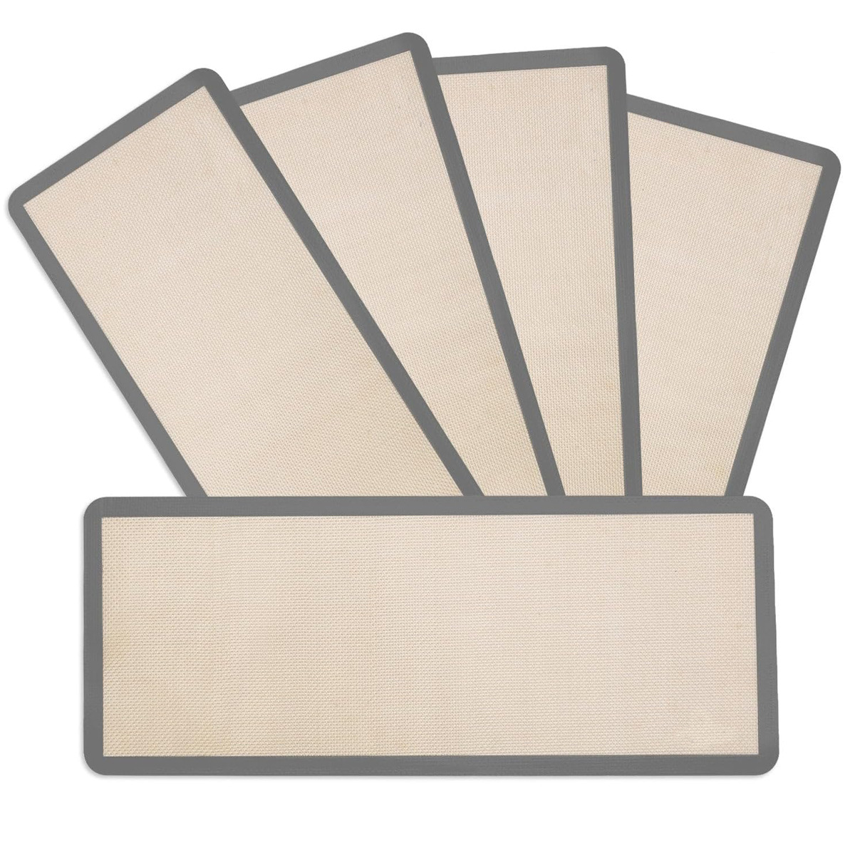 5枚セット シリコン製ベーキングマット M Lサイズ 乾燥用 - Kitchen Baking Mat のレビューと価格