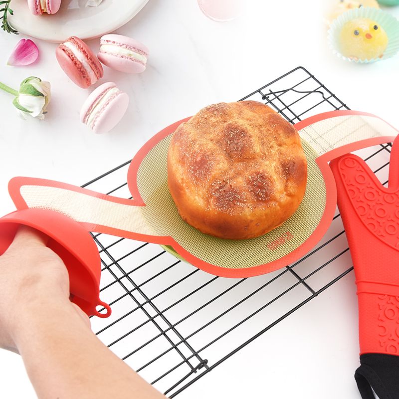 キッチン多機能パン焼きパッド シリコン製ベーキングツール 表 - Kitchen Baking Mat のレビューと価格