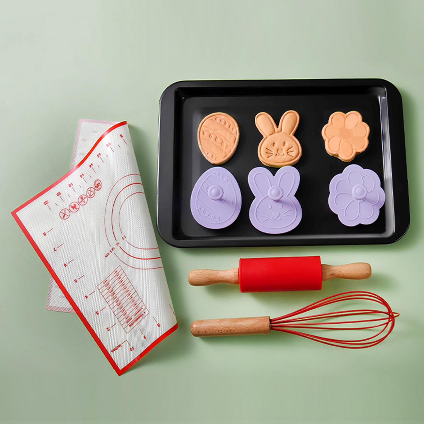 ベーキングローリングピン イースター ノンスティック生地ツー - Kitchen Baking Mat のレビューと価格