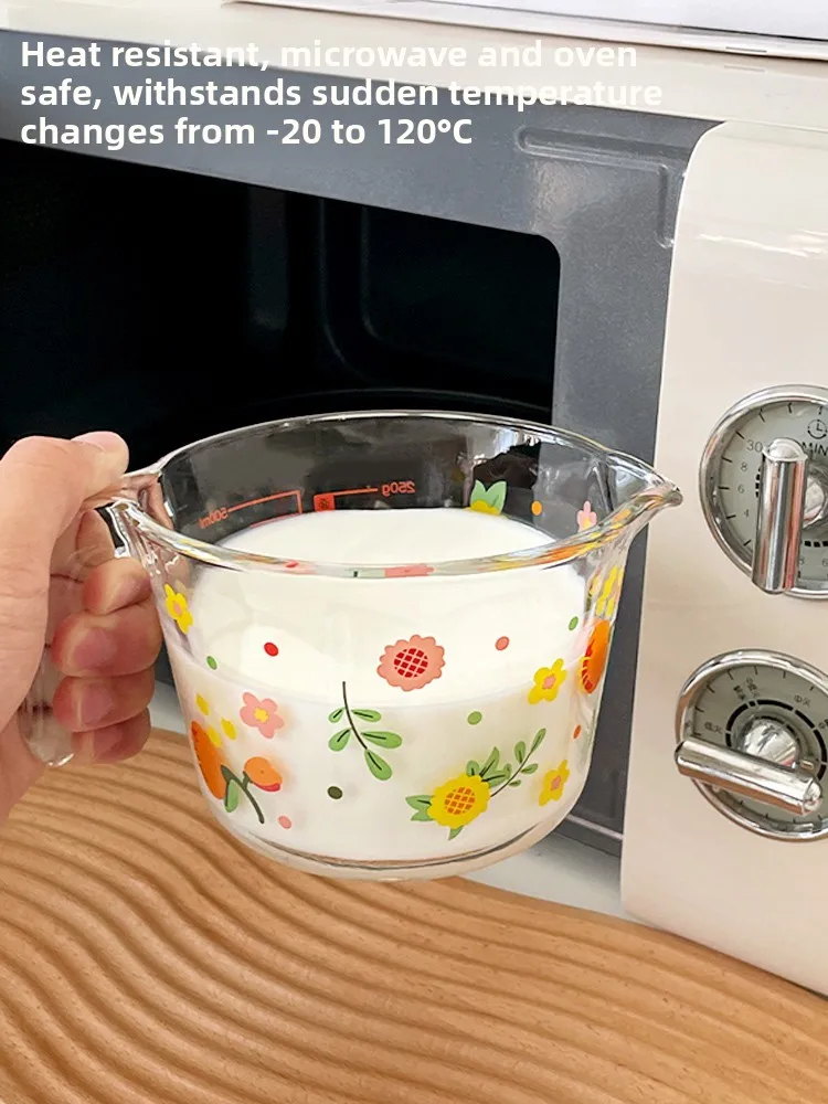 耐熱ガラス計量カップ大容量卵泡立てカップ朝食電子レンジ対応ミ - Kitchen Baking Scale のレビューと価格