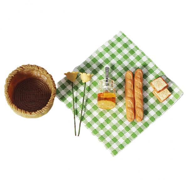 1/12スケール ミニフード ドールハウス パンバスケットセ - Kitchen Set Bakery のレビューと価格