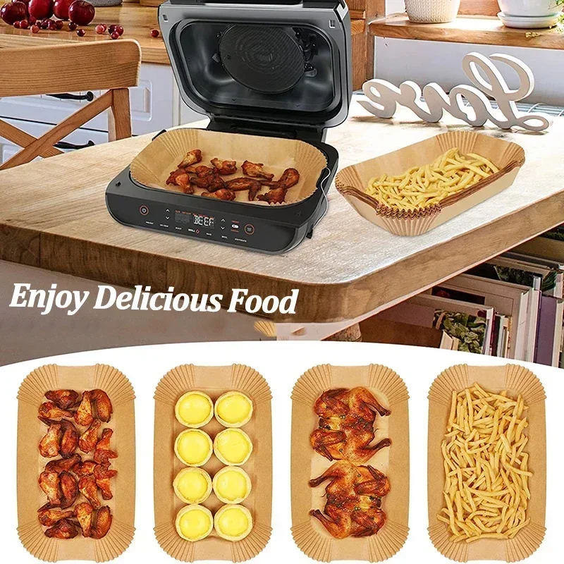 使い捨てエアフライヤー紙ノンスティックキッチンベーキングエア - Kitchen Baking Mat のレビューと価格