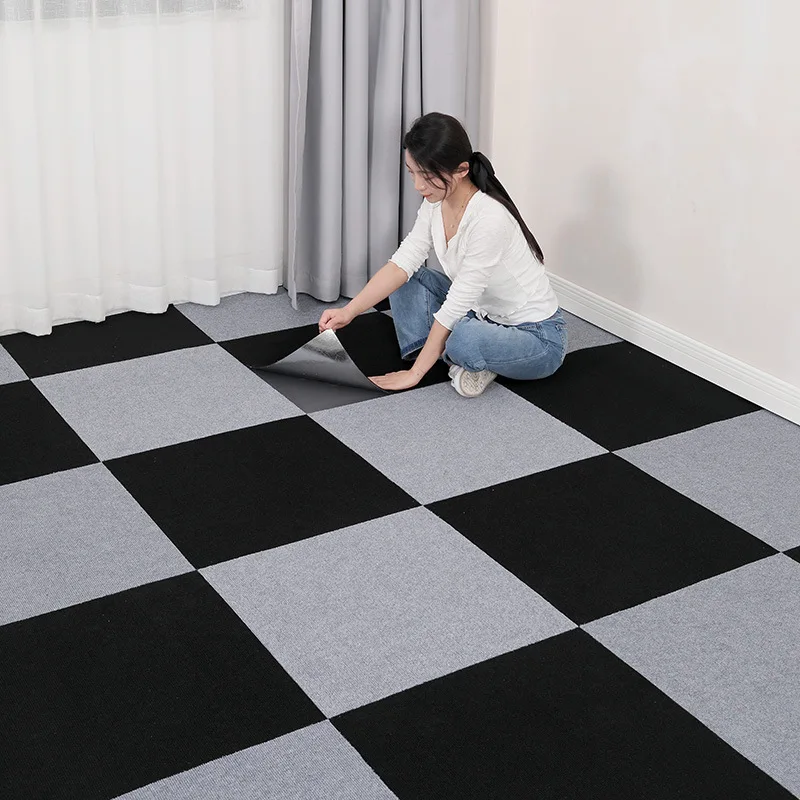 40 個自己粘着カーペットマット床タイルステッカースプライス - Kitchen Queen のレビューと価格