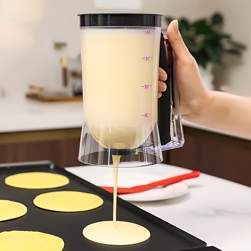 多目的手持ちプラスチック製生地ディスペンサー 計量カップ付き - Kitchen Baking Scale のレビューと価格