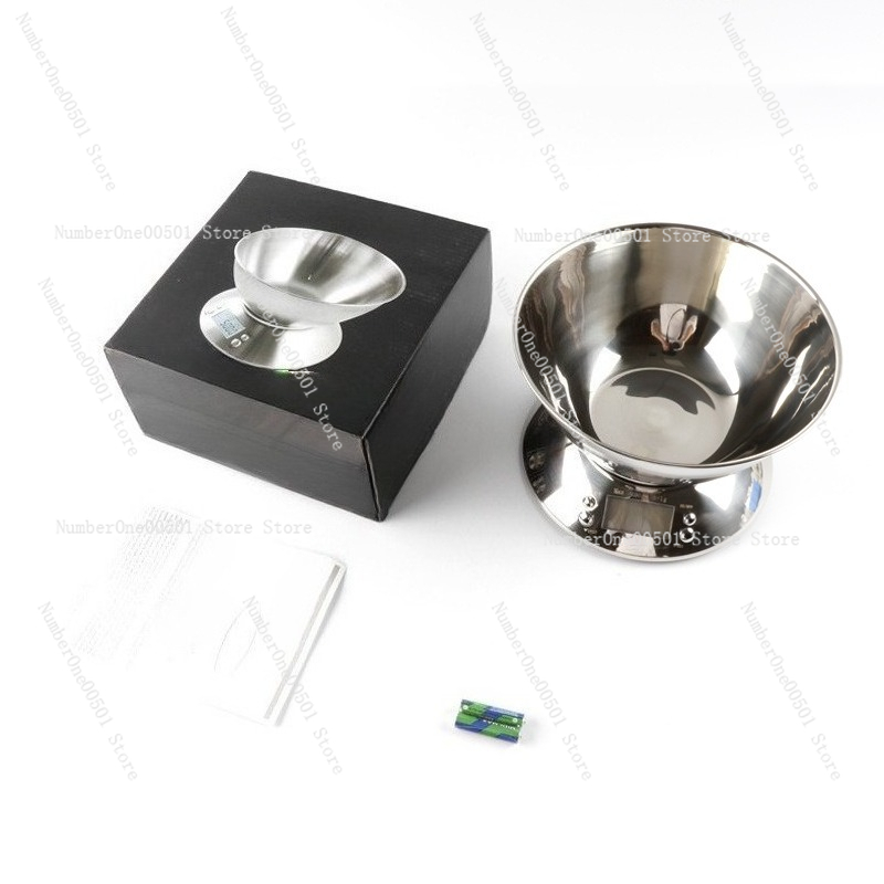 デジタルキッチンスケール ステンレス製食品スケール ボウルと - Kitchen Baking Scale のレビューと価格