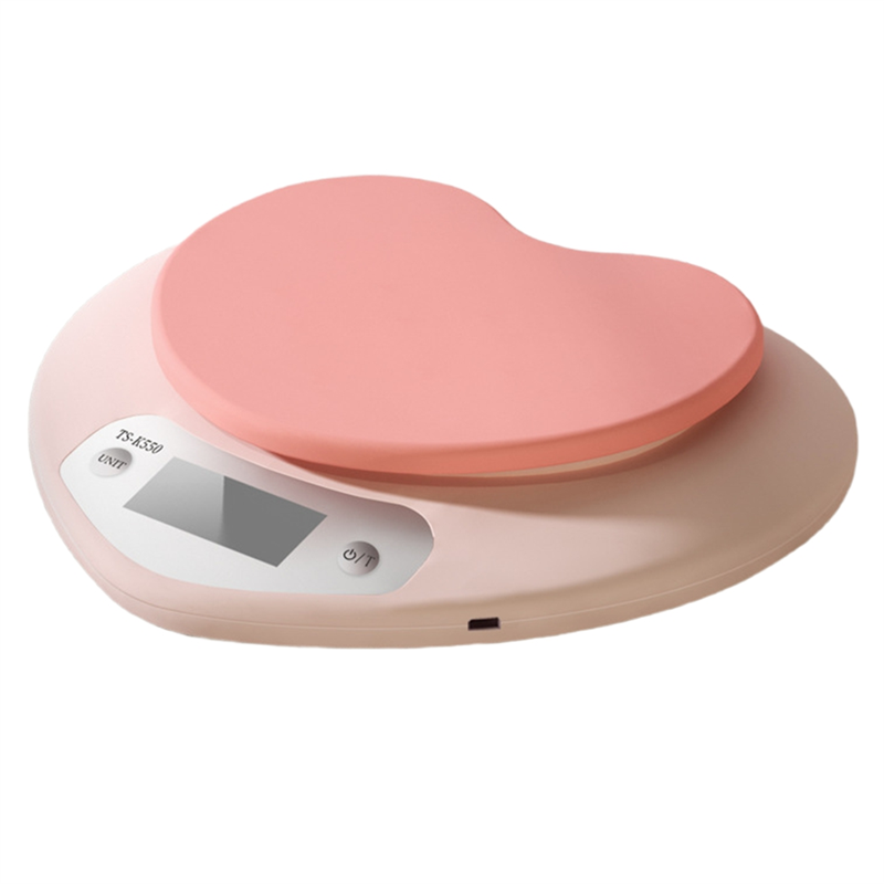 ABBZ-ポータブルピンクハート型デジタルキッチンベーキング - Kitchen Baking Scale のレビューと価格