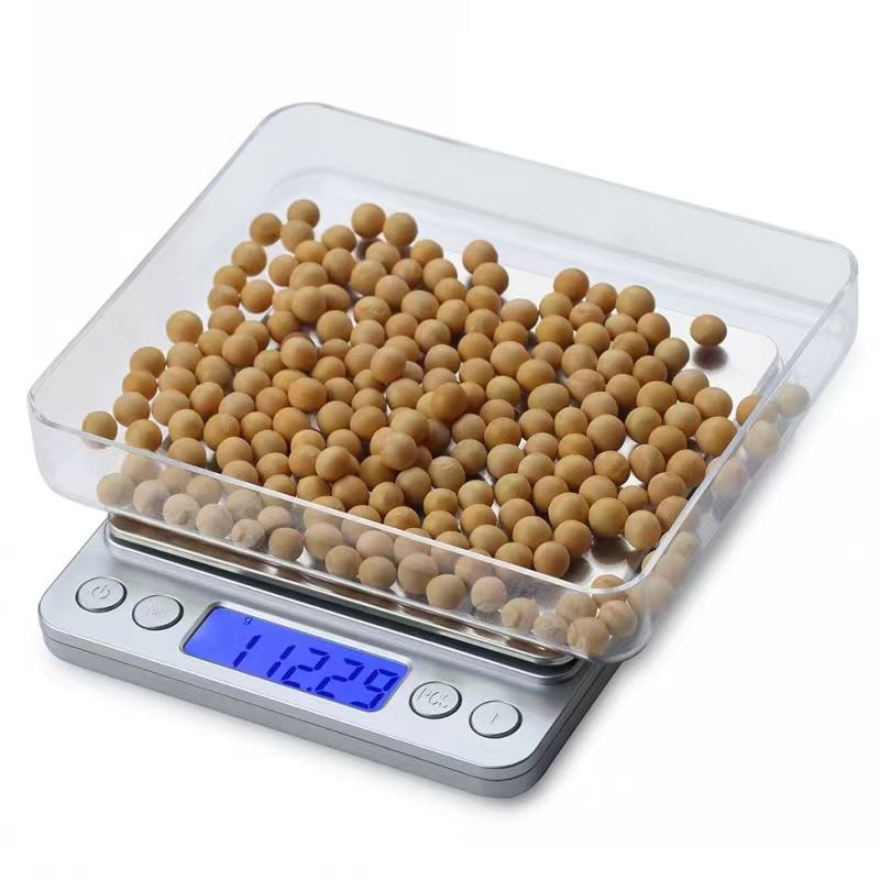 LCDデジタルジュエリースケール 3kg 0.1g/500g - Kitchen Baking Scale のレビューと価格