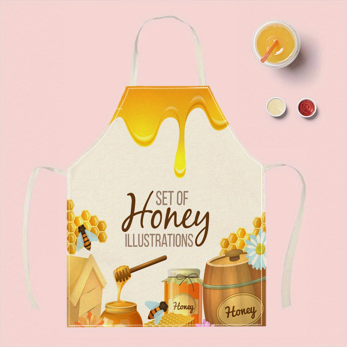 1pc ハニービーエプロン スイートキッチンギフト クッキン - Kitchen Baking Ideas のレビューと価格