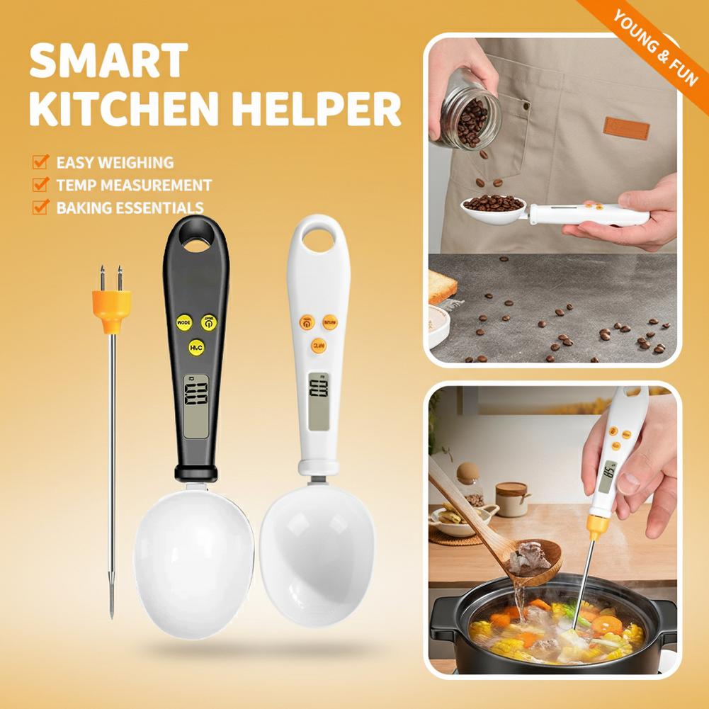 デジタルキッチンスケールスプーン高精度計量ツール、LCDディ - Kitchen Baking Scale のレビューと価格