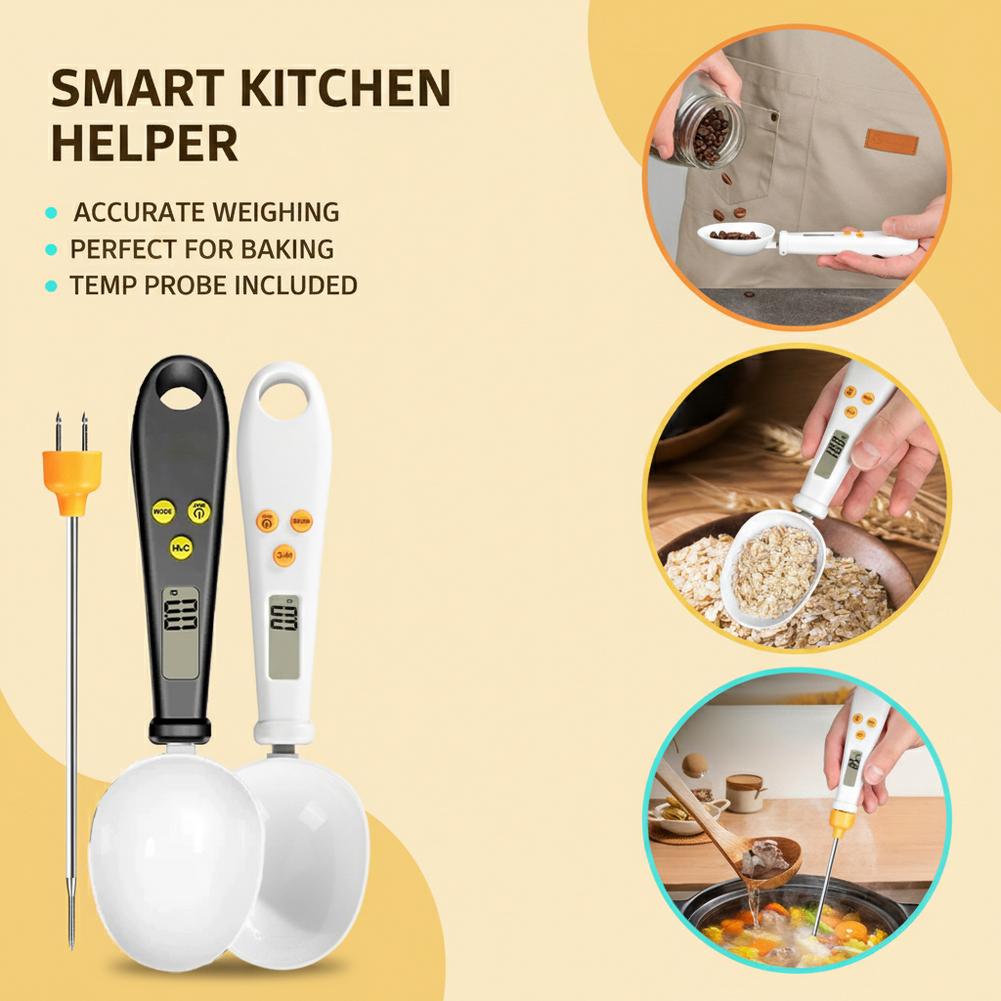 デジタルキッチンスケールスプーン高精度計量ツール、LCDディ - Kitchen Baking Scale のレビューと価格