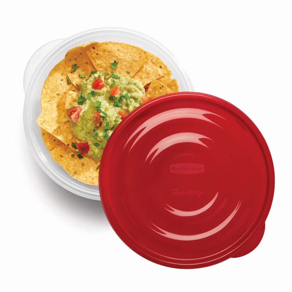 蓋付き大型丸型食品保存容器、3個セット、各容量6.2カップ、 - Kitchen And Baking のレビューと価格