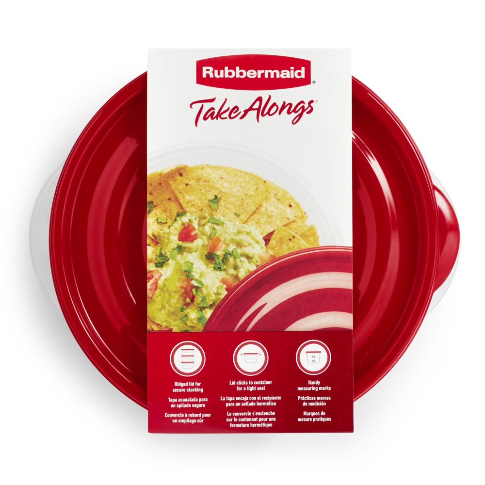 蓋付き大型丸型食品保存容器、3個セット、各容量6.2カップ、 - Kitchen And Baking のレビューと価格