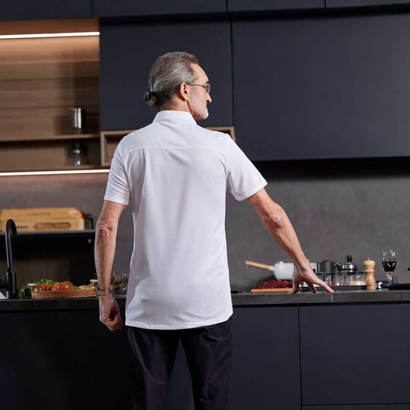 シェフユニフォーム3点セット卸売シェフコート＆キッチンエプロ - Kitchen Set Bakery のレビューと価格