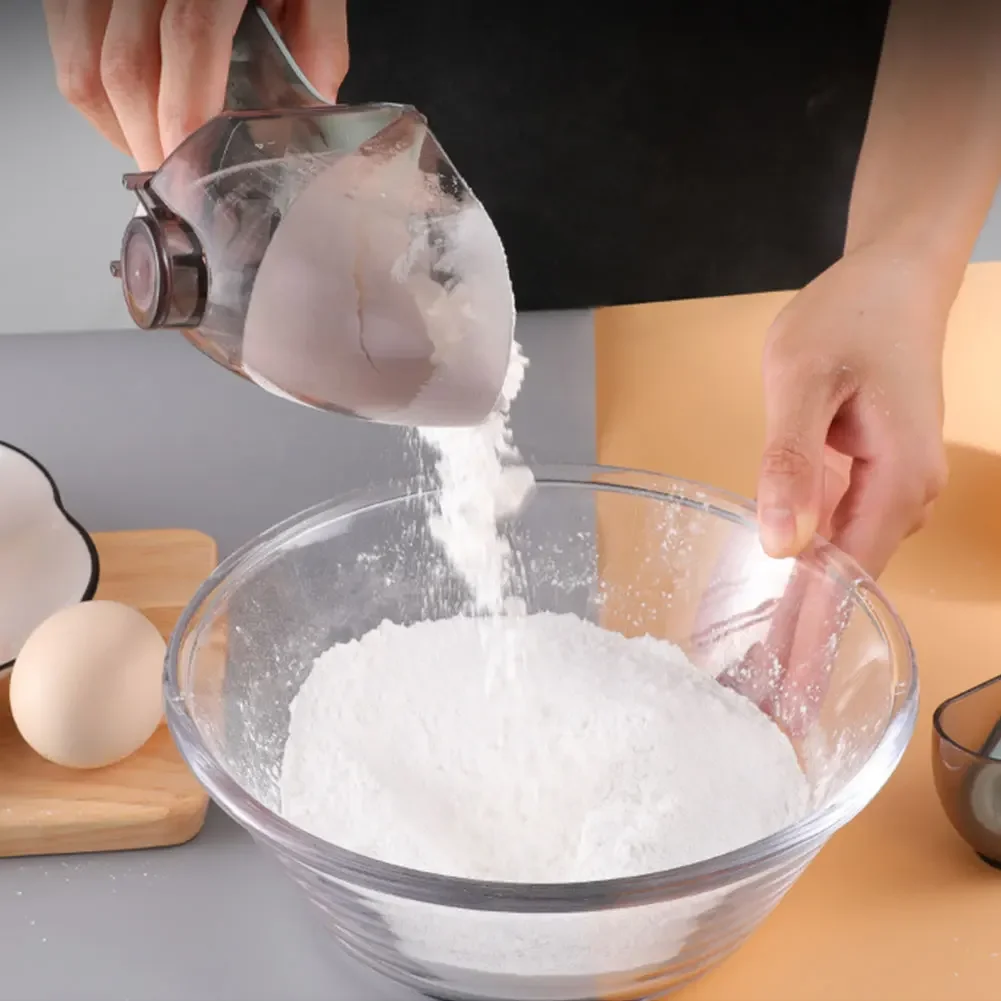 スケール付きの調整可能なプラスチック計量スプーン、ベーキング - Kitchen Baking Scale のレビューと価格