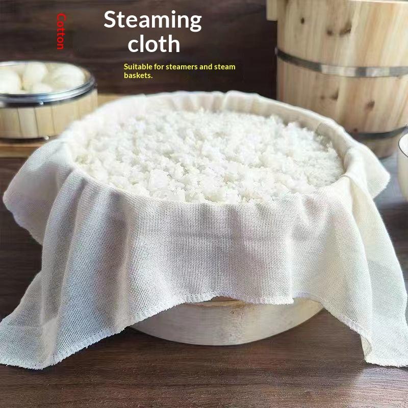 3 個ラウンド純綿蒸し布 40/60 センチメートルノンステ - Kitchen Baking Mat のレビューと価格