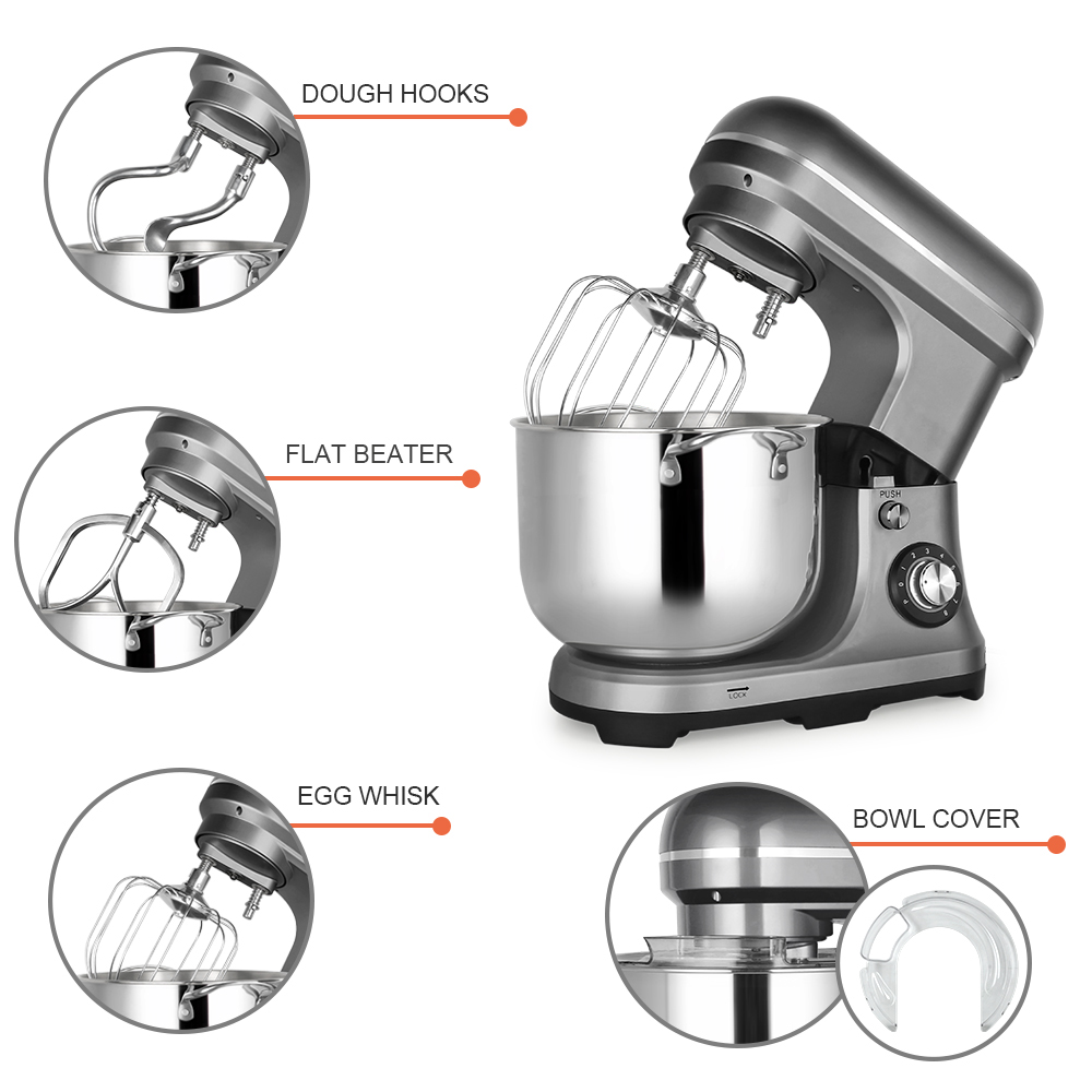 11L 2000W 大型強力電動ミキサー ダブルドウフック付 - Kitchen And Baking のレビューと価格