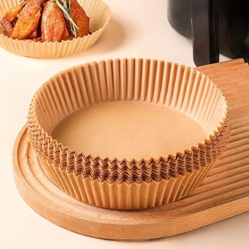 50/100枚入り エアフライヤー用紙皿 ランダムカラー オ - Kitchen Baking Mat のレビューと価格