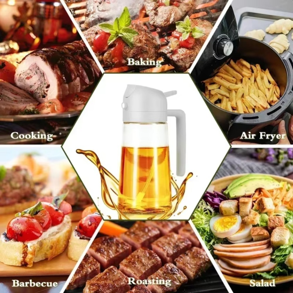 2in1 470ml プラスチック製スプレーオイルスプレーボ - Kitchen And Baking のレビューと価格