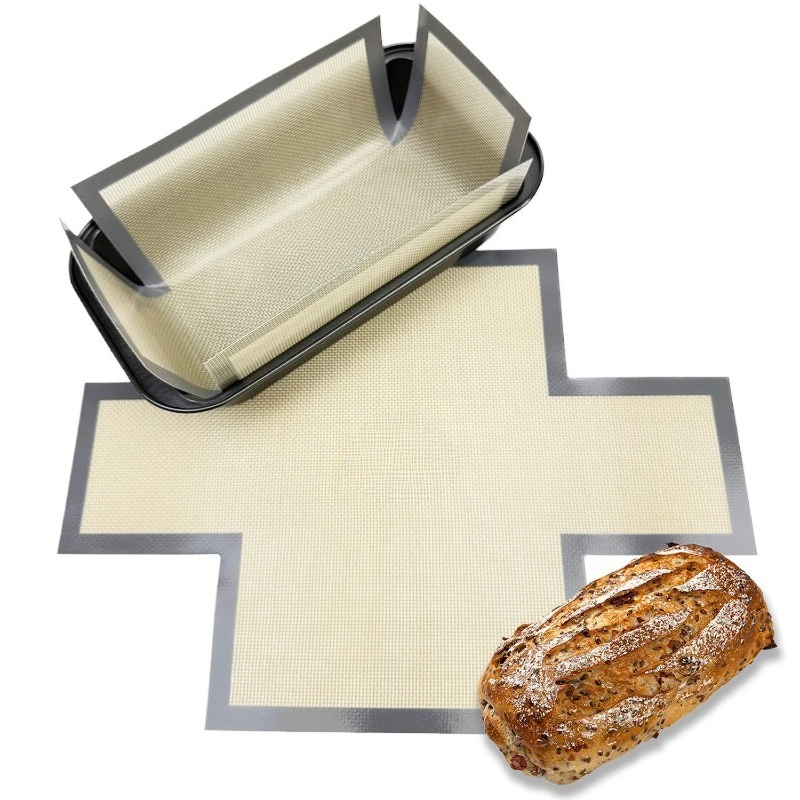 シリコン製パン型ライナー、再利用可能なノンスティックパンベー - Kitchen Baking Mat のレビューと価格